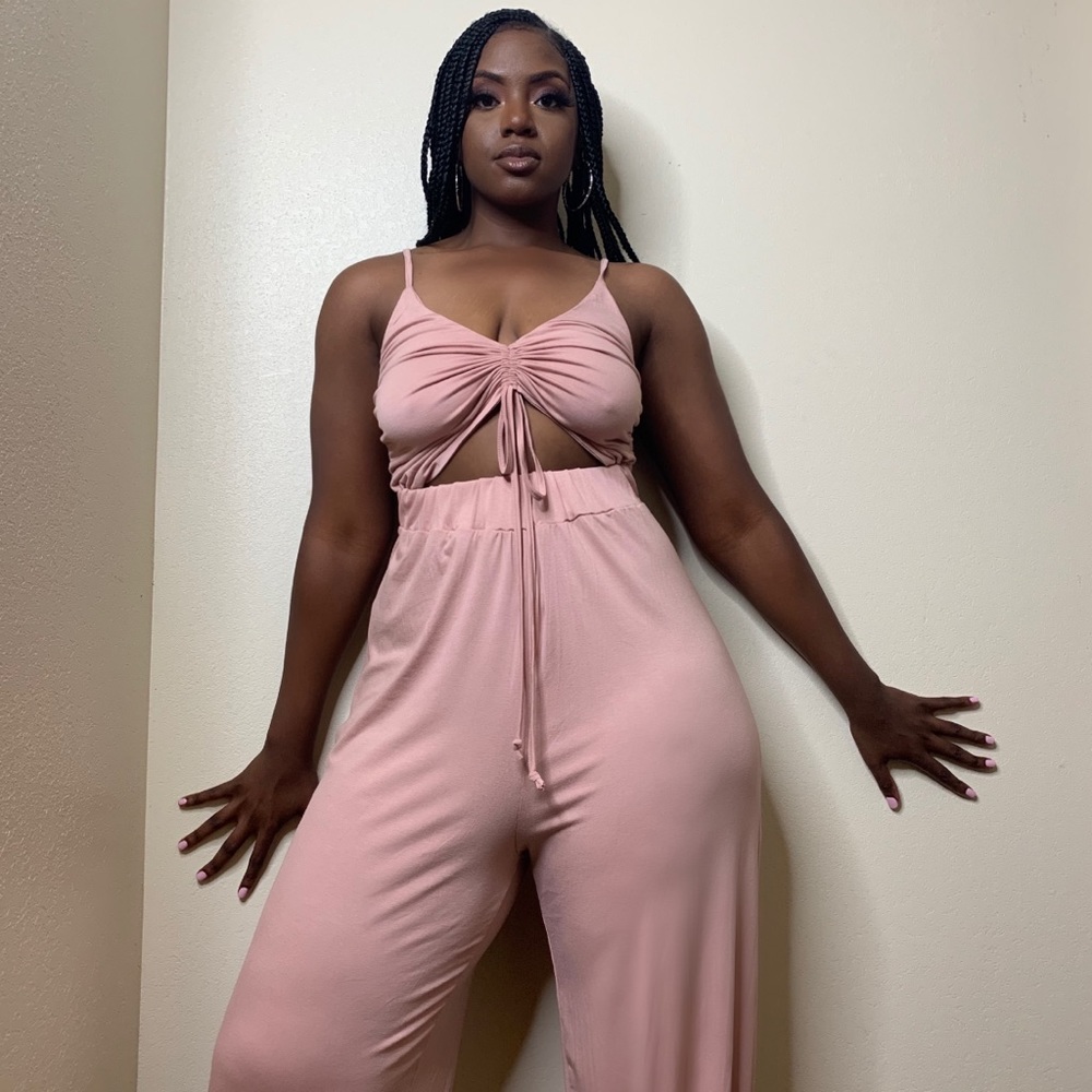 Pink Jumpsuit